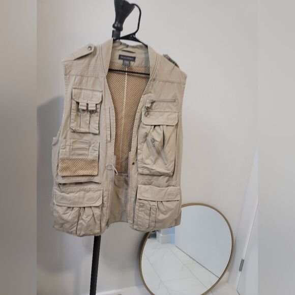 Vintage Banana Republic Utility Vest Size L - Picture 1 of 8